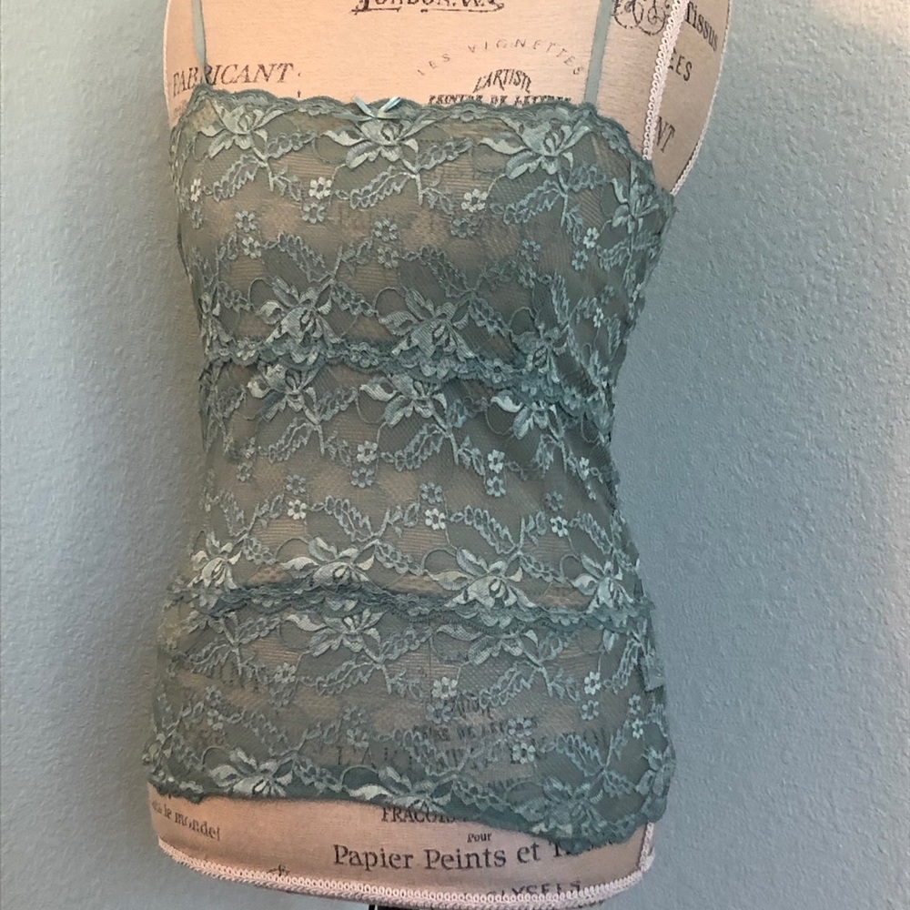 Express lace lined cami